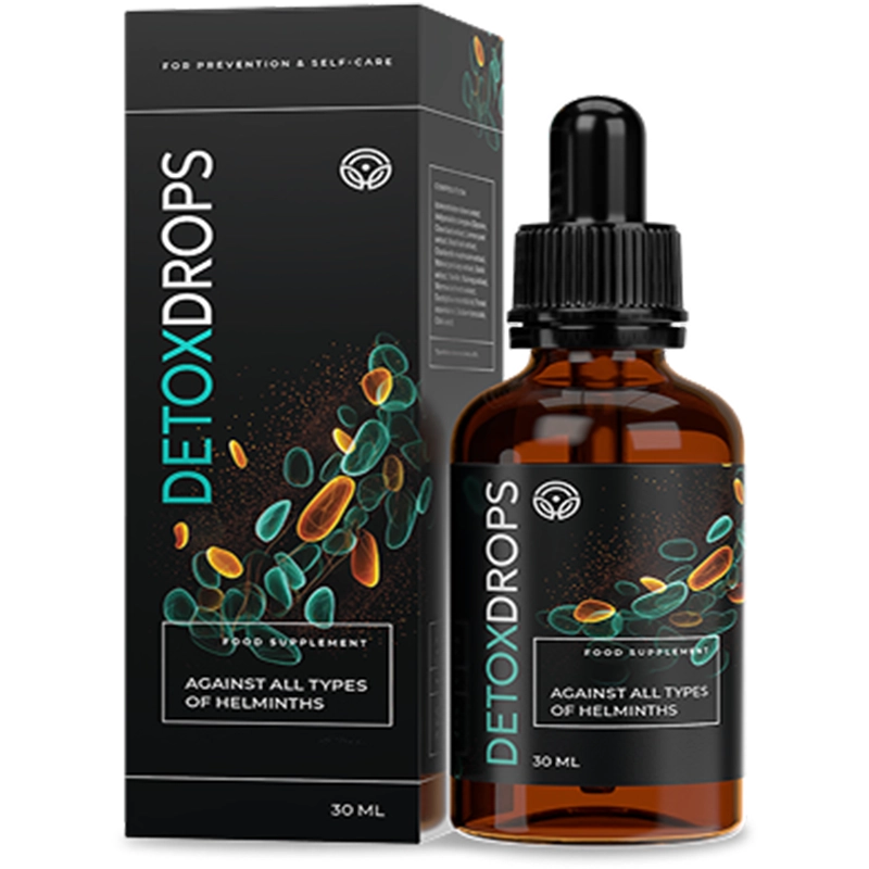 DetoxDrops contro parassiti